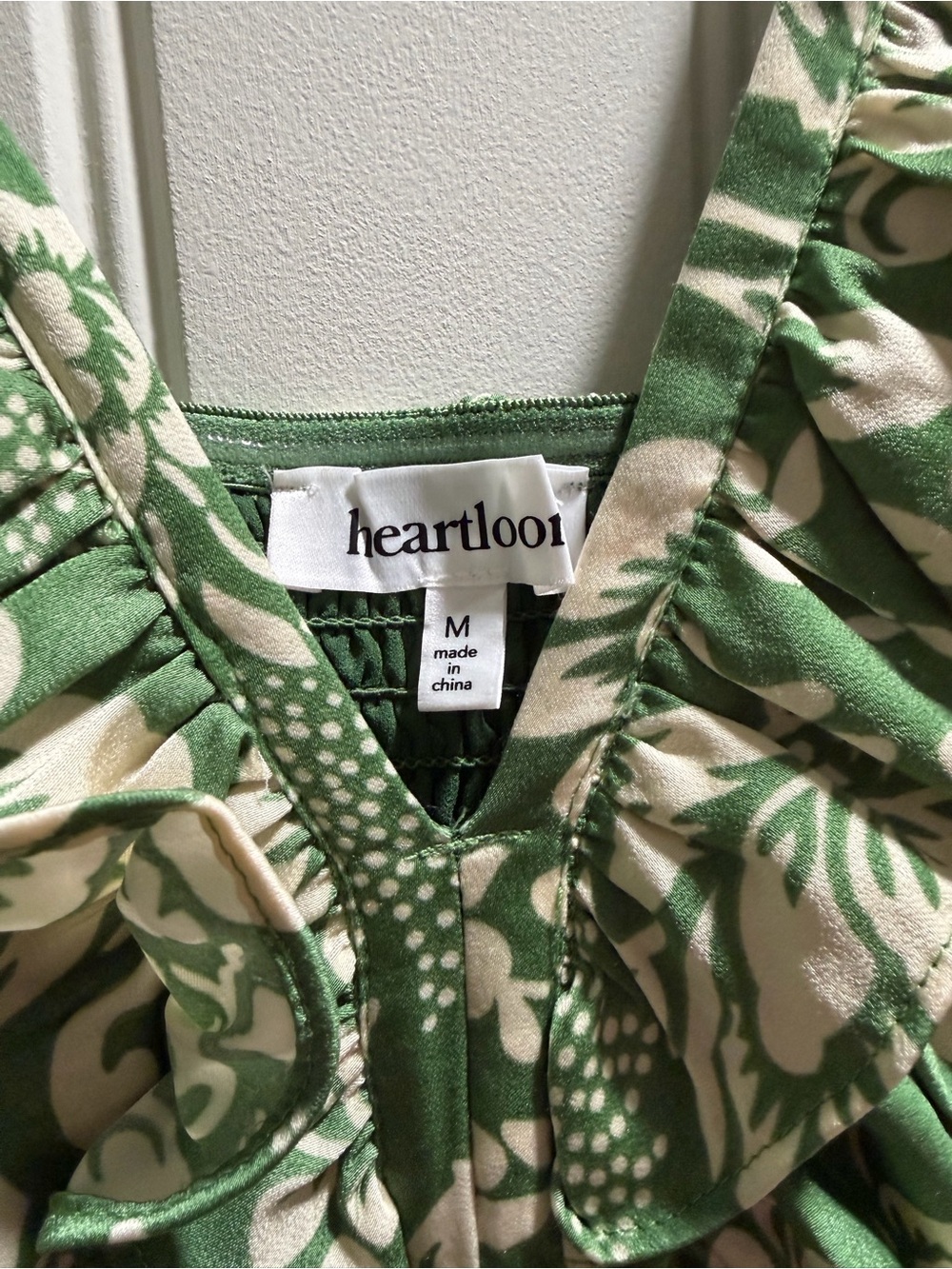 Heartloom Galeta Sage Green Floral Maxi Dress in Verde - Picture 5 of 6